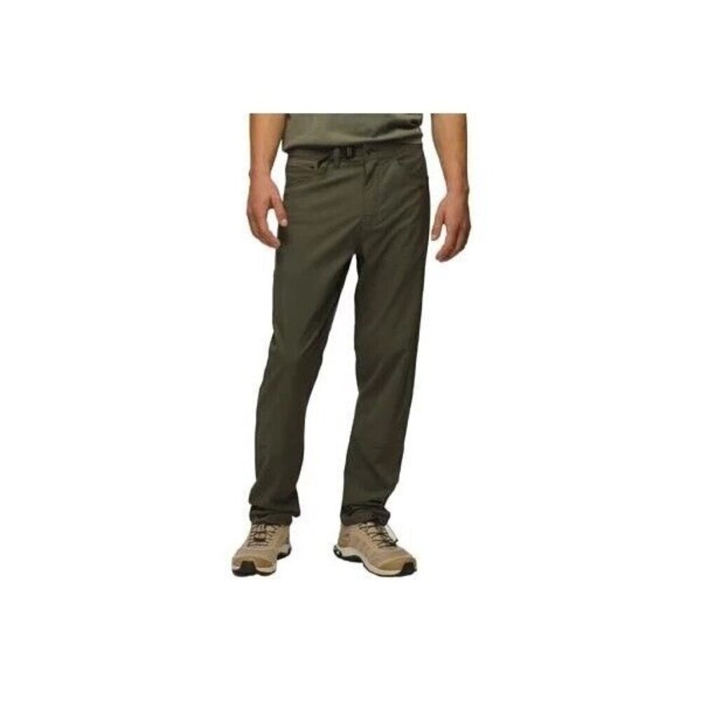 Men's PrAna Wonderland Rocks Pants 36 Cargo Green 30” inseam athletic pants $120